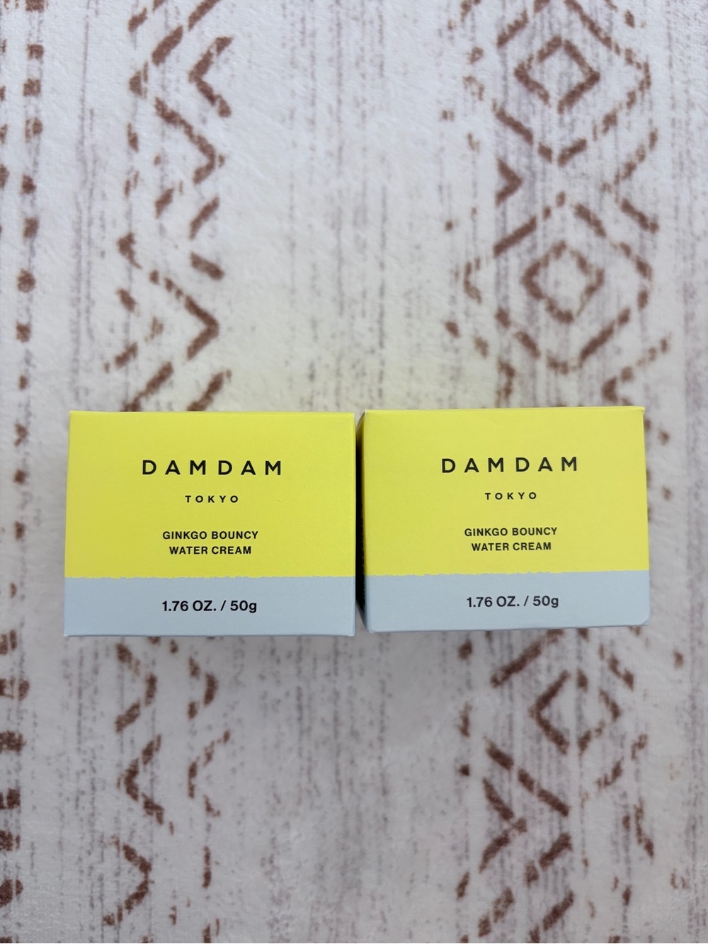 DAMDAM Tokyo Ginkgo Bouncy Water Cream – Yellow